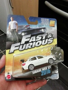 Fast Furious 2016 SUBARU IMPREZA WRX STi mattel 1:55 * - Picture 1 of 1