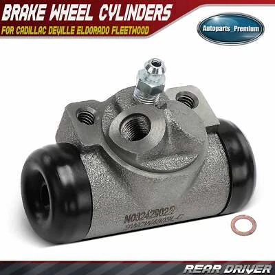 Cilindro de rueda de freno de tambor izquierdo conductor trasero para Cadillac DeVille Eldorado Fleetwood Foto 1 de 4
