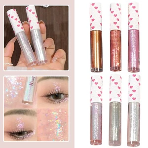 HISYI Liquid Eyeshadow Pearlescent Glitter Fine Lift Lying Silkworm Glitter - Picture 1 of 30