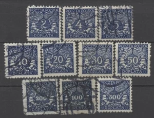 Nº: 127444 - POLONIA - LOTE DE 10 SELLOS ANTIGUOS - ¡USADOS!! - Imagen 1 de 1