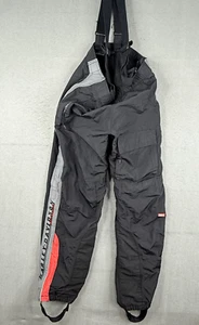 Harley Davidson Rain Wear Overalls Pants Riding Mens Large Black Nylon Stirrup * - Picture 1 of 18