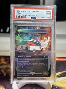 Ecto-1 - Unlicensed Hearse (Rainbow Foil) [Secret Lair Drop] MTG PSA 10 Gem Mint - Picture 1 of 2