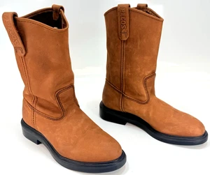 [REDWING] 1105 Pecos Leather Boots Size 8D Made USA ASTM F 2892-11 EH Super Sole - Bild 1 von 8