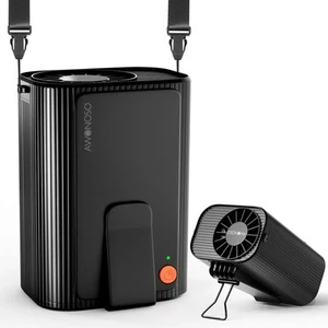 2025 Portable Waist Fan Strong 10000rpm Personal Fans, Wearable Neck Fan Rech... - Picture 1 of 9