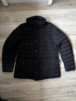 Moncler Davis Giubbotto Down Jacket Black Size 3 – No Hood - Image 1 of 4