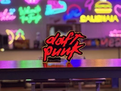 Daft Punk Lampada Lightbox Insegna Da Tavolo - Imagen 1 de 4