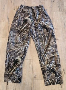 Camo Hunting Pants M 32/34 x 31 Drake EST Waterfowl Pants Waterproof Hunting  - Picture 1 of 8
