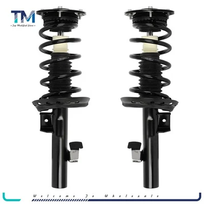2x Front Complete Struts Shocks For Volvo S60 2011-2019 V60 2015-2019 W/ Spring - Image 1 of 4