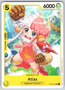 OP-13 Atlas UC Carrying On His Will   Normal OP13-101  NM - Picture 1 of 2