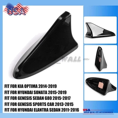 1X For Hyundai Roof Shark Fin Vortex Stereo Radio Aerial Signal Antenna FM / AM Foto 1 de 4