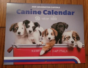 Calendario canino de Washington Capitals 2025 - Imagen 1 de 5