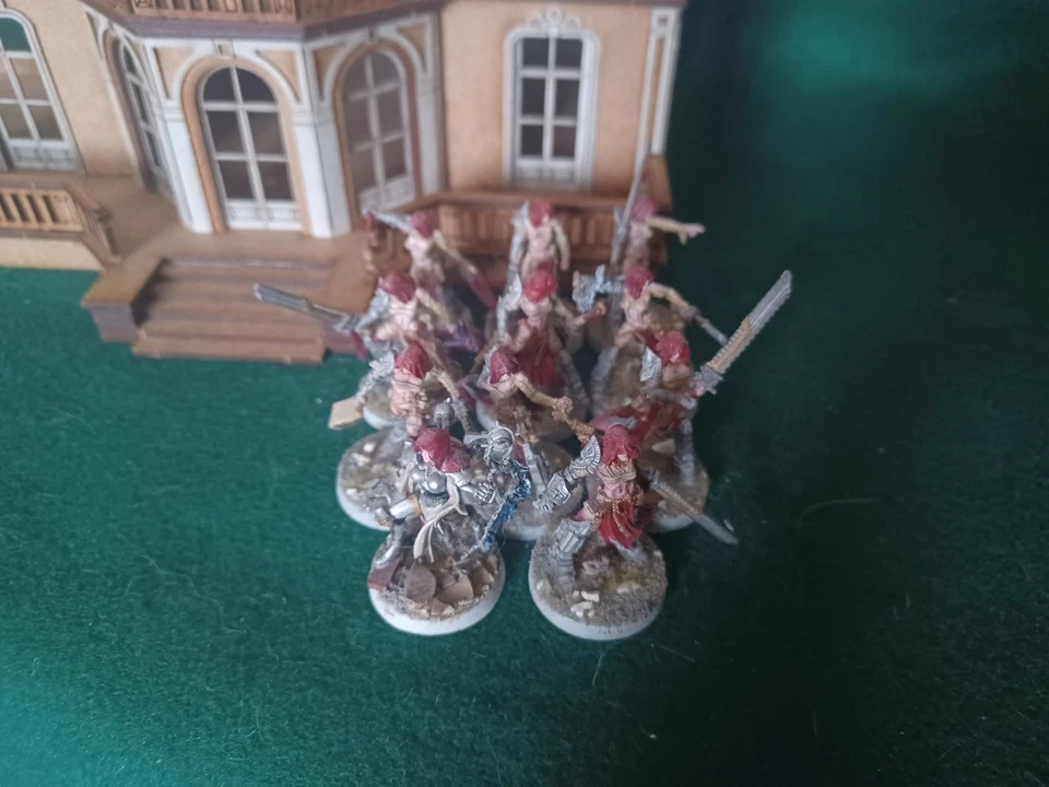 Fully Painted Fanatic Sisters for Grimdark Future by Raging Heroes - Image 1 of 4