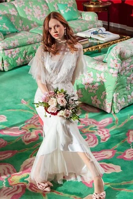 Anthropologie BHLDN x Sachin & Babi Avila Wedding Gown MSRP $1195 Sz 4 - Image 1 of 4