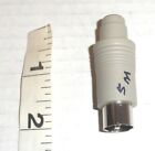 Vintage  6-Pin Mini Din Female to 5-Pin Male DIN PS/2 TO AT Keyboard Adapter