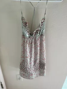 VICTORIA'S SECRET - GRÖSSE XS HELLGRAU/ROT NACHTKLEID FÜR DAMEN - Bild 1 von 2