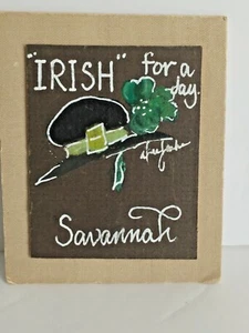 Calamita frigo tema irlandese "IRISH for a day-Savannah-3,5" x 2,75" - Foto 1 di 3