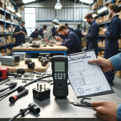 Calibration of PAT TESTER- (Fully Traceable Calibration Certificate) - Image 1 of 4