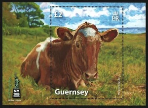 Guernsey 2016 - Mi-Nr. Bloque 78 ** - MNH - Vaca / Vaca - Imagen 1 de 1
