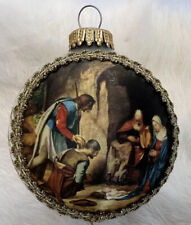 VTG  Krebs Ornament Masters On Silk Adoration of the Shepherds Giorgione