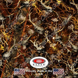 Oblit Skull Blaze CAMO DECAL WRAP VINYL 52"x15" TRUCK PRINT REAL CAMOUFLAGE - Picture 1 of 1