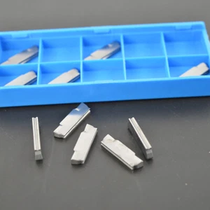 3,0 mm Bearbeitung Aluminium Schneidnut mit High Finish MGMN300-M N01 10 Stück - Bild 1 von 4