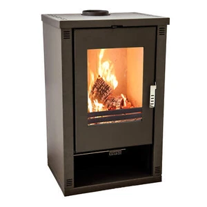 Kaminofen Holz Theia Holzofen 9 kW Kamin Ofen Dauerbrandofen Heizofen Gartenofen - Bild 1 von 12