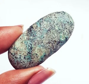Piedra preciosa suelta certificada turquesa natural sin calefacción 26,80 quilates - Imagen 1 de 6