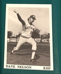 1975 TCMA Shreveport Captains DAVE NELSON