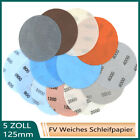 5"" 125mm Wet and Dry Sanding Discs 600-5000 Grit Sandpaper Film 