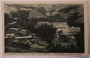 Cartolina Orfanotrofio di Guerra PADRE SEMERIA Monterosso al Mare La Spezia - Imagen 1 de 2