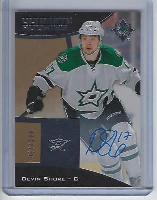 2015-16 Ultimate Collection #81 Devin Shore Auto 094/299 Rookie Card  - Image 1 of 2