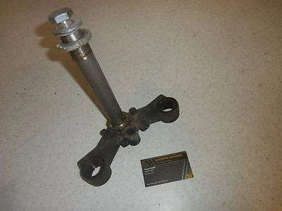 77 Kawasaki KZ400 KZ 400 D4 Genuine Handlebar Steering Stem Shaft Column Post - Image 1 of 4