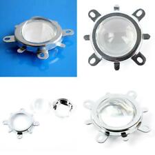 2X 50mm High Quality Clear Glass LENS Reflectors for LED Light//Projector//Camera