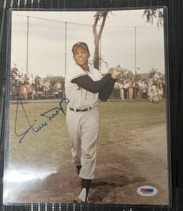 Willie Mays SIGNED PHOTO PSA/DNA AUTO San Francisco Giants HOF METS BEAUTY - Picture 1 of 2