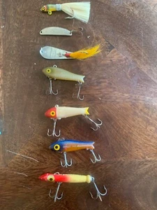 Vintage Barracuda Super Dude Fishing Lure no. 604 black & white w/original box  - Picture 1 of 14