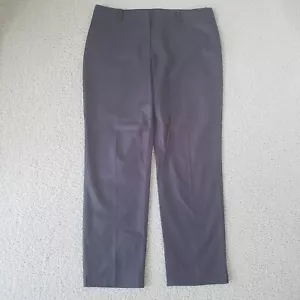 Talbots Pants Womens Size 12 Navy Hampshire Career Classic Casual Textured - Picture 1 of 8
