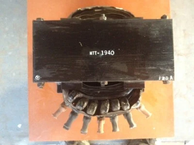 Autotransformador, reductor, 33,3/6,8 kVA, 277V, 120A, 60 Hz, con muchos grifos  Foto 1 de 4