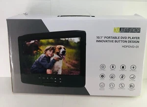 HD Juntunkor 10.1'' Portable DVD Player Innovative Button Desing HDPDVD-01 - Picture 1 of 10