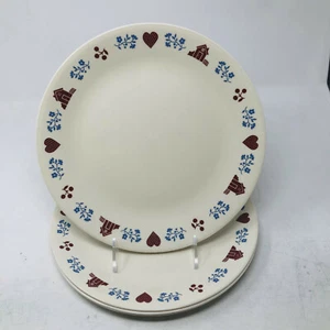 Juego de 4 platos de cena retirados Corelle Corning Hometown 10 1/4" - Imagen 1 de 11