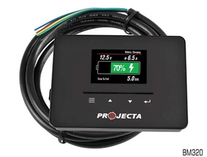 PROJECTA SMART BATTERY DIGITAL GAUGE METER 12 VOLT WITH VOLTAGE ALARM BM320  - Picture 1 of 7