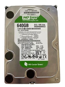 WD6400AACS-00G8B1 25 AUG 2009 THAILAND DCM: HBNNHTJCGN PCB: 2060-701590-B00 - Picture 1 of 2