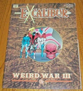 Marvel Graphic Novel Excalibur Weird War III (1990) VF/NM 1st print - Bild 1 von 3