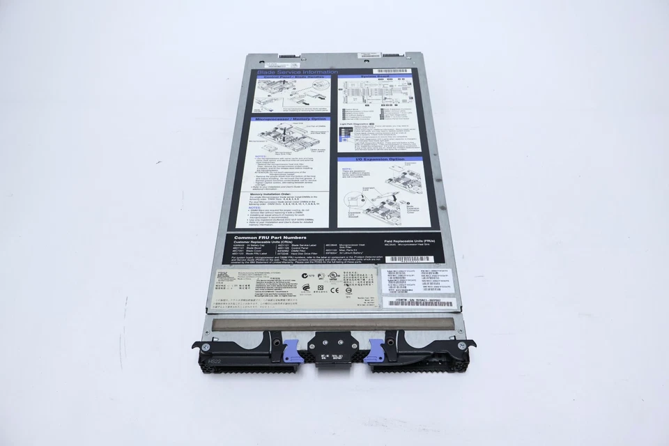 IBM 68Y8186 Blade Server 2x Intel Xeon E5540 48GB RAM No HDD - Image 1 of 4