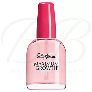 Sally Hansen MAXIMUM GROWTH Nail Care Treatment HARDENER Strengthener 13.3ml NEW - Picture 1 of 6