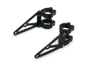 Motorcycle Headlight Bracket | Retro Style | 32mm to 59mm | Solid Mount Bill - Picture 1 of 9