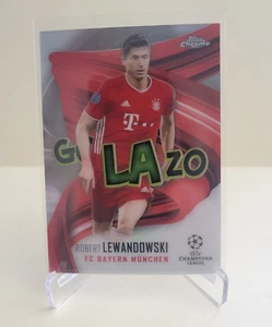 2020/21 TOPPS CHROM UEFA CHAMPIONS LEAGUE ROBERT LEWANDOWSKI GOLAZO #GOL-RL - Bild 1 von 2
