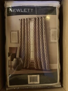 Hewlett 52 X 84-Inch Grommet Curtain Panel in Taupe - Picture 1 of 4