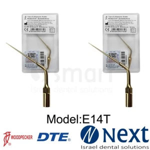 lotx2 Dental Woodpecker Original scaling tip Root canal treatment endo E14T EMS - Picture 1 of 3