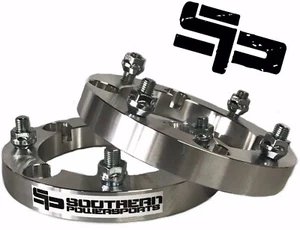 2pc 1" ATV 4/156 3/8-24 Wheel Spacers Sportsman XP Ranger RZR 570 700 800 900 - Picture 1 of 6