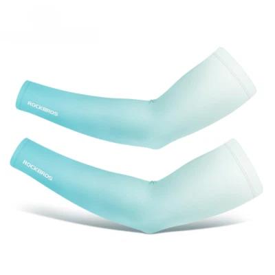 Summer Cycling Arm Sleeves Outdoor Sports UV Protection Quick Dry Breathable Ice - Image 1 of 4